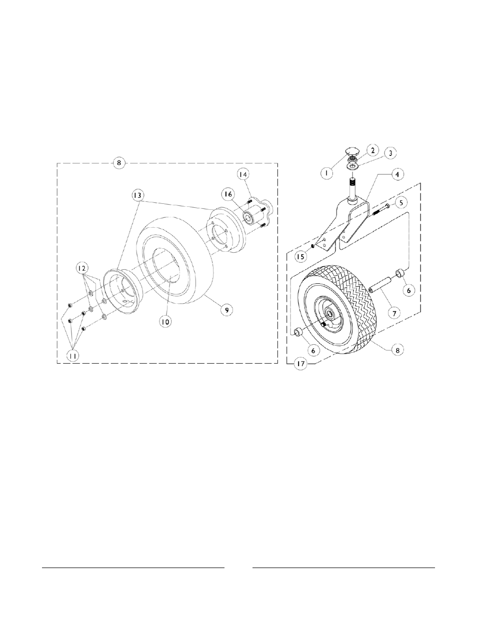 9" caster | Invacare Arrow User Manual | Page 167 / 240