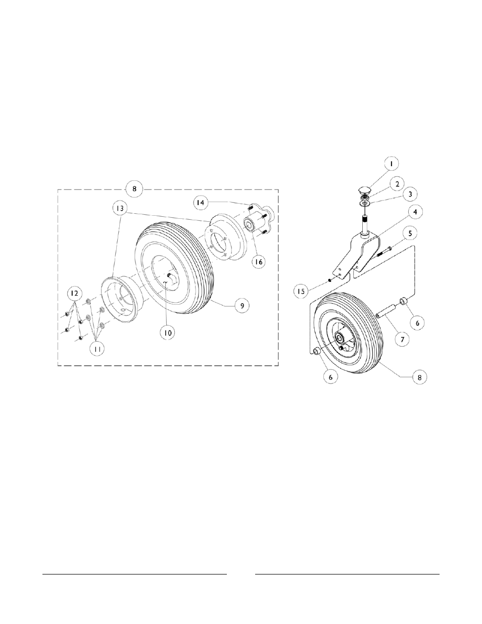 10" caster | Invacare Arrow User Manual | Page 169 / 240