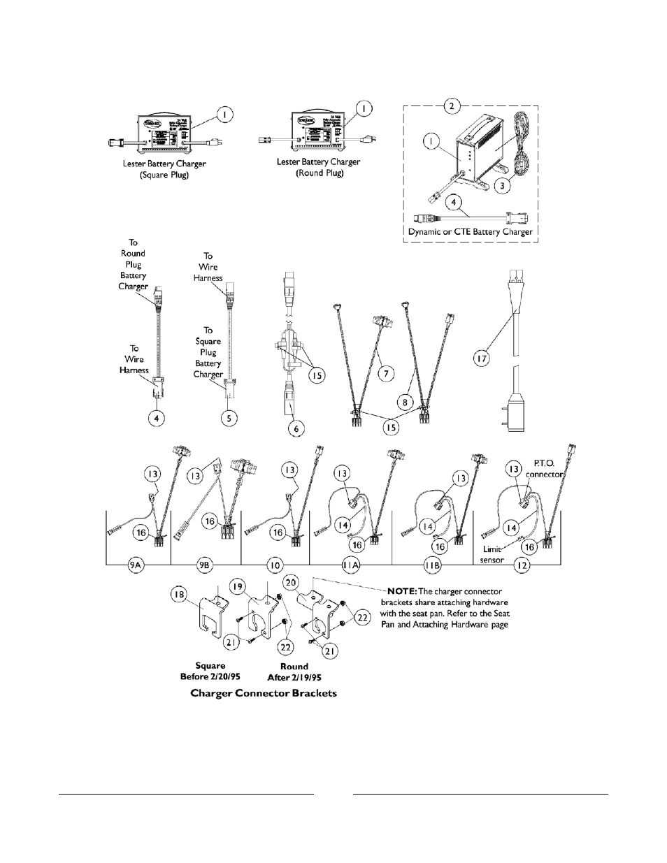 Battery chargers and harnesses | Invacare Arrow User Manual | Page 189 / 240