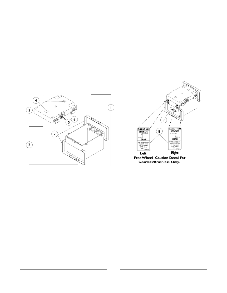 Battery box, For group 22nf batteries | Invacare Arrow User Manual | Page 197 / 240