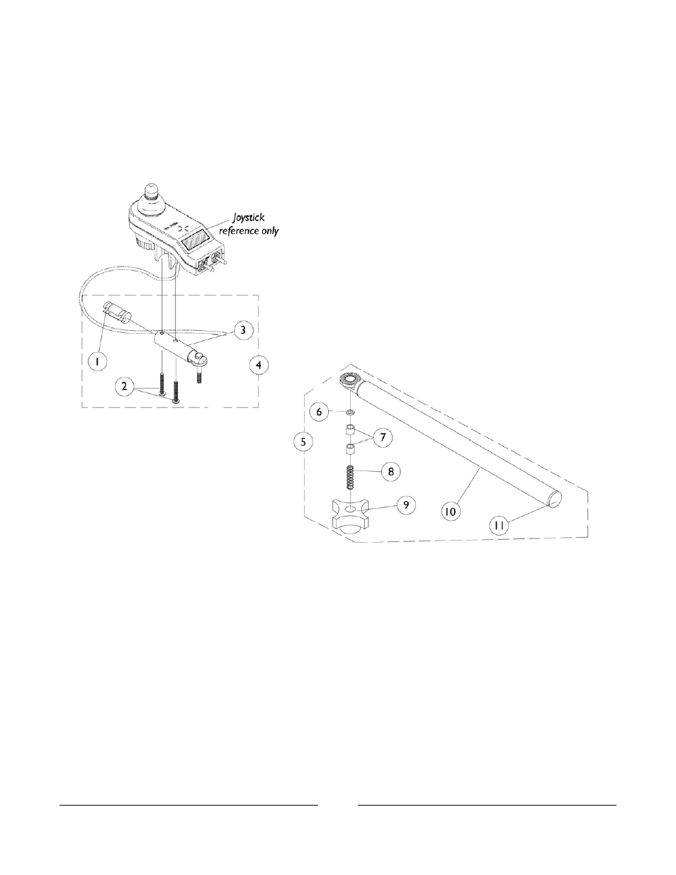 Mkiv swivel joystick hardware | Invacare Arrow User Manual | Page 206 / 240