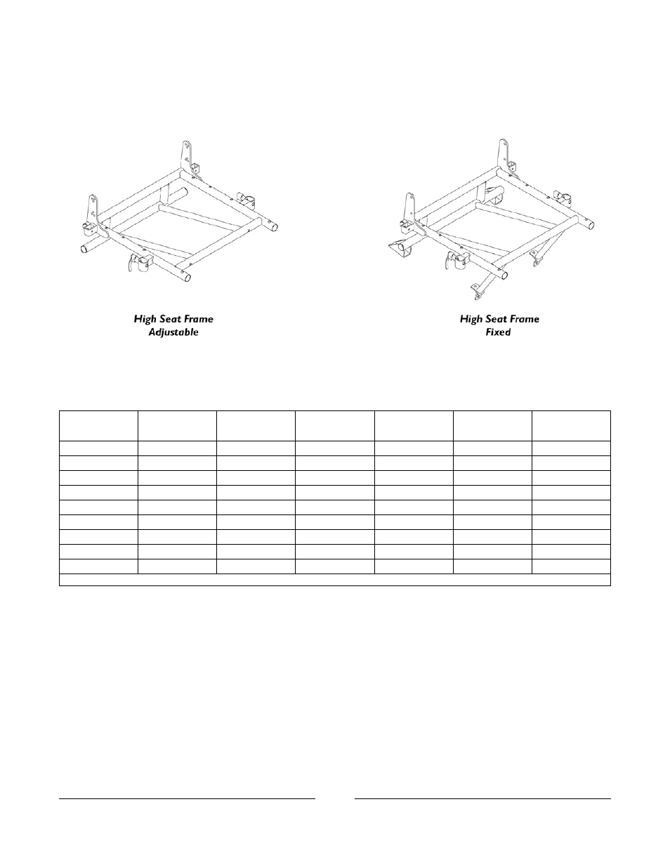1/2" s-t-f tall) | Invacare Arrow User Manual | Page 35 / 240