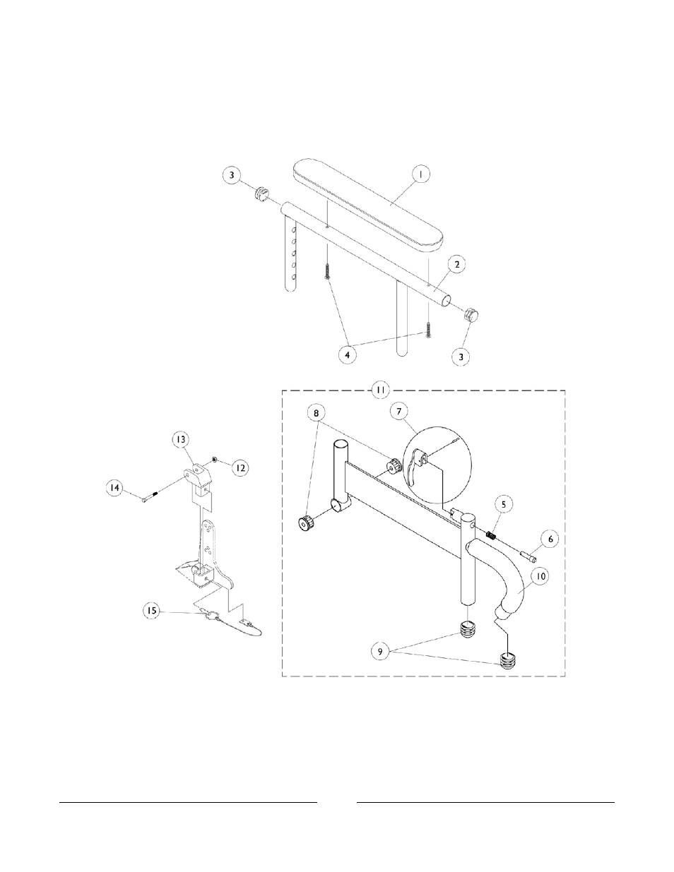 Adjustable height arms junior | Invacare Arrow User Manual | Page 77 / 240