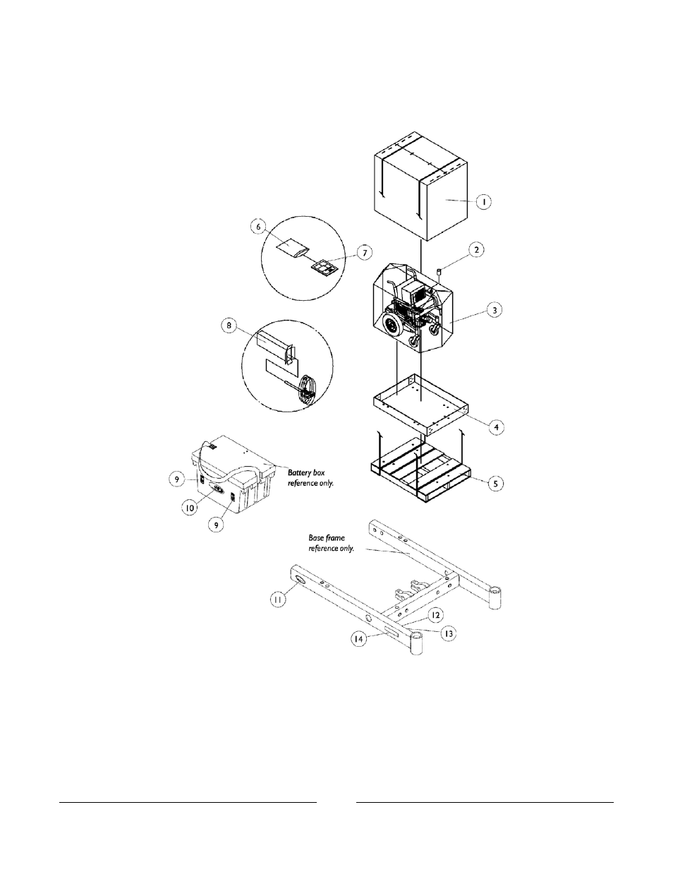 Packaging, literature and decals | Invacare Arrow User Manual | Page 9 / 240