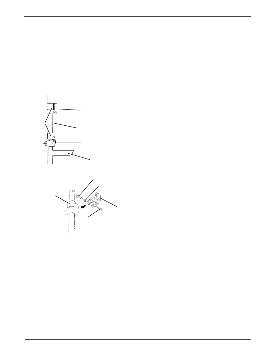 Invacare Fixed Released Rail/Cane Clamps User Manual | Page 3 / 4