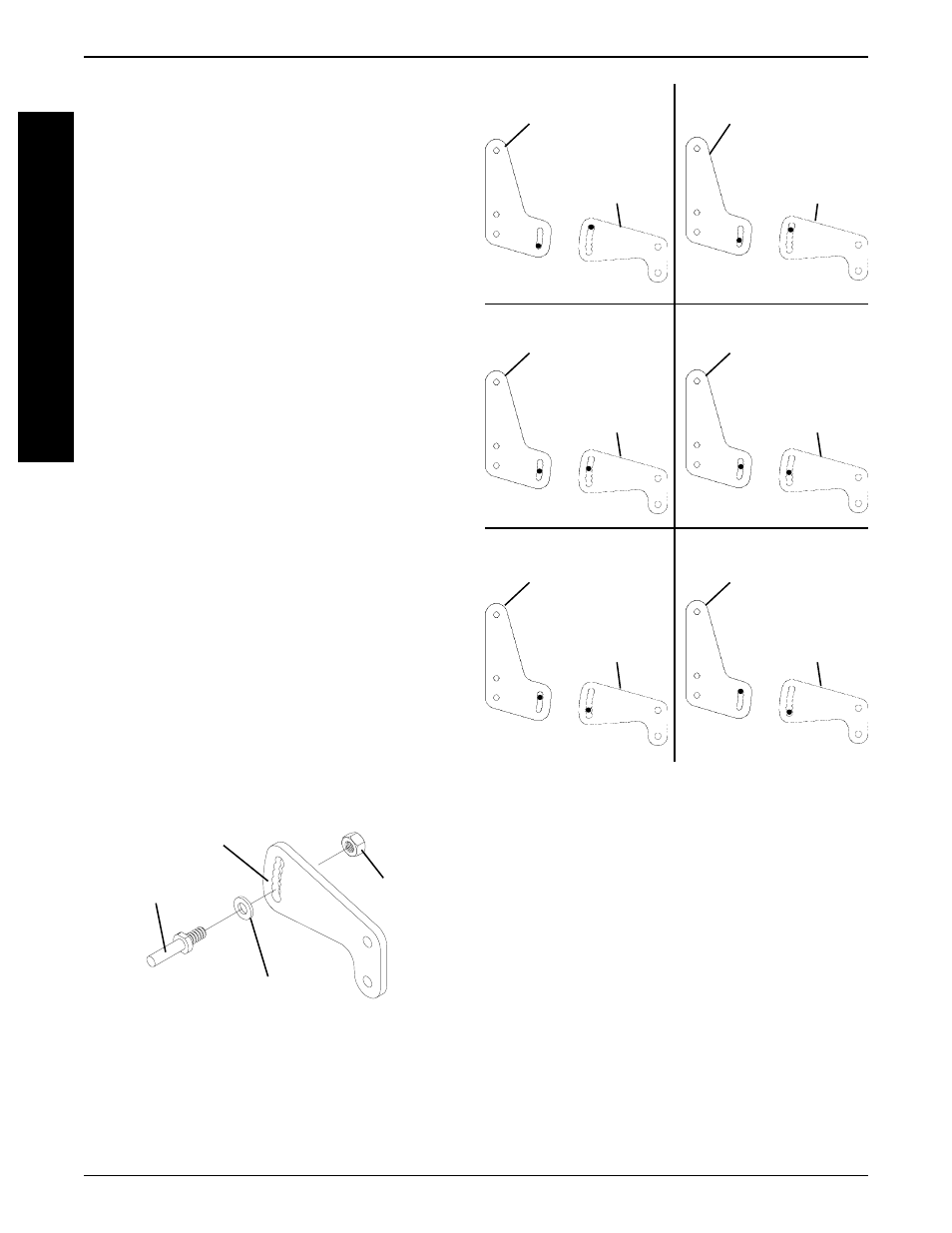 Adjusting cantilever arm height (figure 1), Adjusting cantilever arm angle (figures 2 and 3), A r m s | Invacare Top End Terminator Jr. User Manual | Page 18 / 44