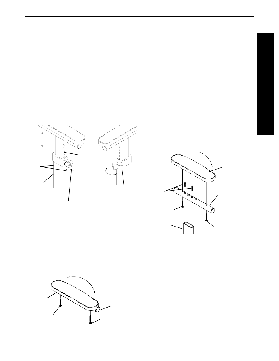 A r m s | Invacare Top End Terminator Jr. User Manual | Page 21 / 44