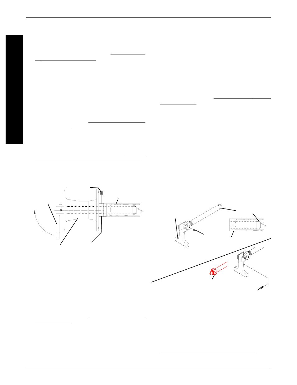 Adjusting quad-release handles (figure 4), Handrim replacement (figure 5) | Invacare Top End Terminator Jr. User Manual | Page 28 / 44