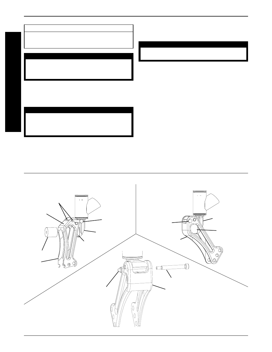Elastomers and suspension, Replacing front elastomers (figure 1) | Invacare Top End Terminator Jr. User Manual | Page 40 / 44