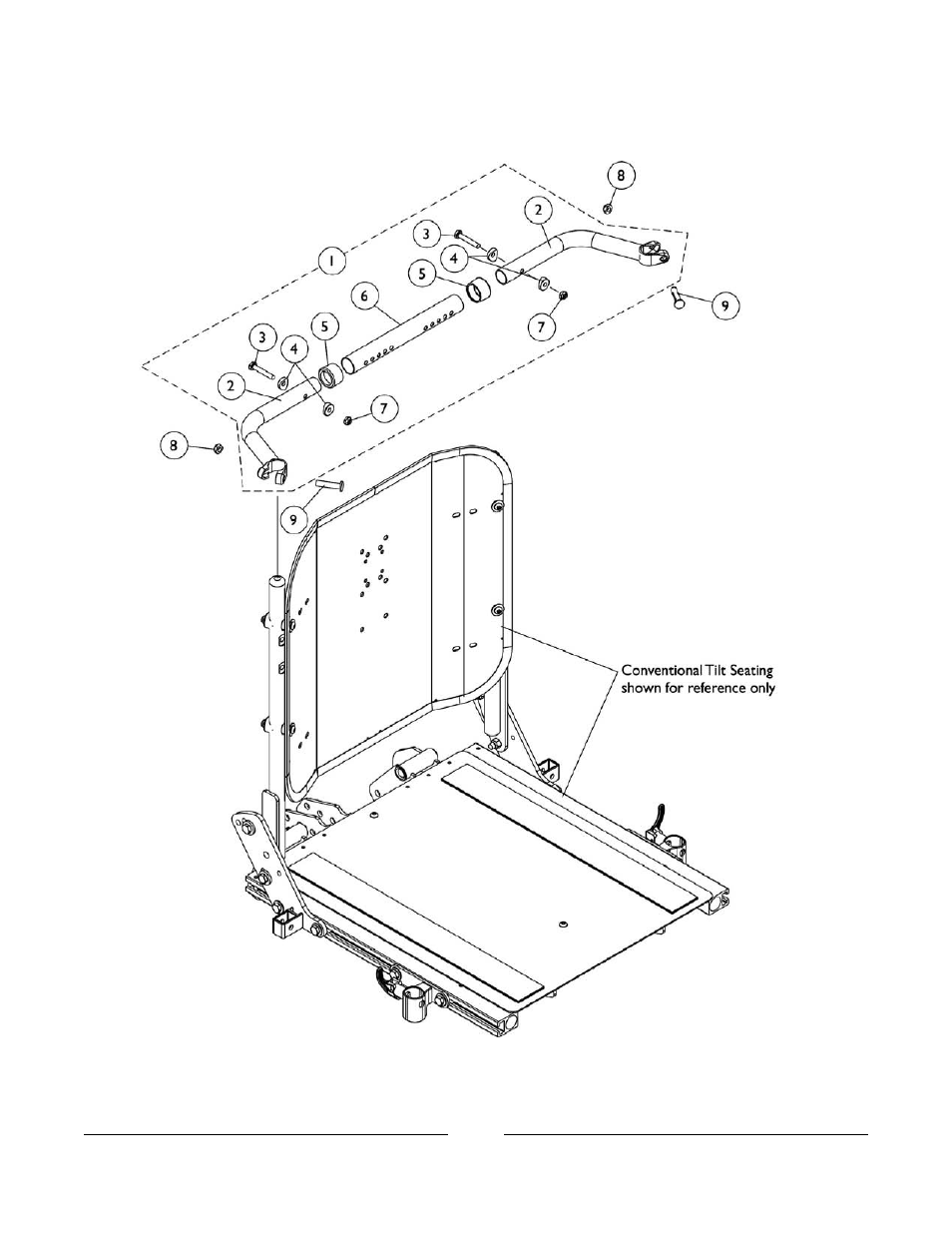 0052bodypart.pdf, Spreader bar assembly | Invacare Formula User Manual | Page 116 / 203