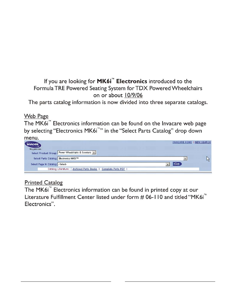 0067bodypart.pdf, Mk6i electronics | Invacare Formula User Manual | Page 152 / 203