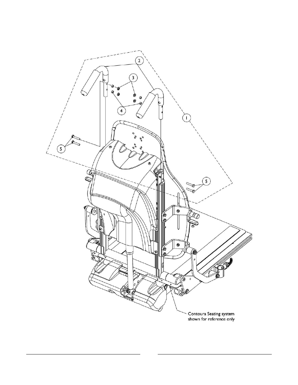 0072bodypart.pdf, Back cane push handle attachments | Invacare Formula User Manual | Page 159 / 203