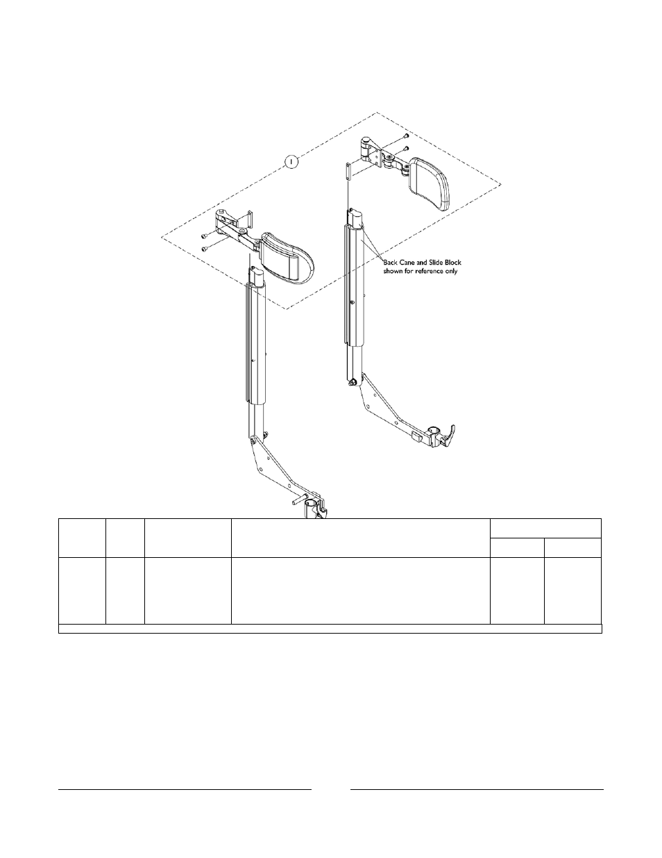 0078bodypart.pdf, Lateral support assembly, stealth twb-tpr/twb-tprl | Invacare Formula User Manual | Page 171 / 203