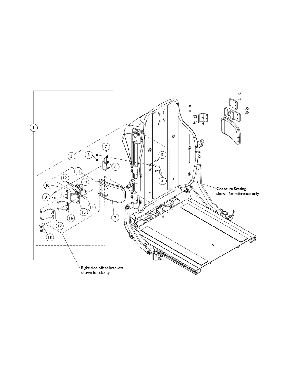 0079bodypart.pdf, Lateral support assembly, tarsys cslm/csll | Invacare Formula User Manual | Page 172 / 203