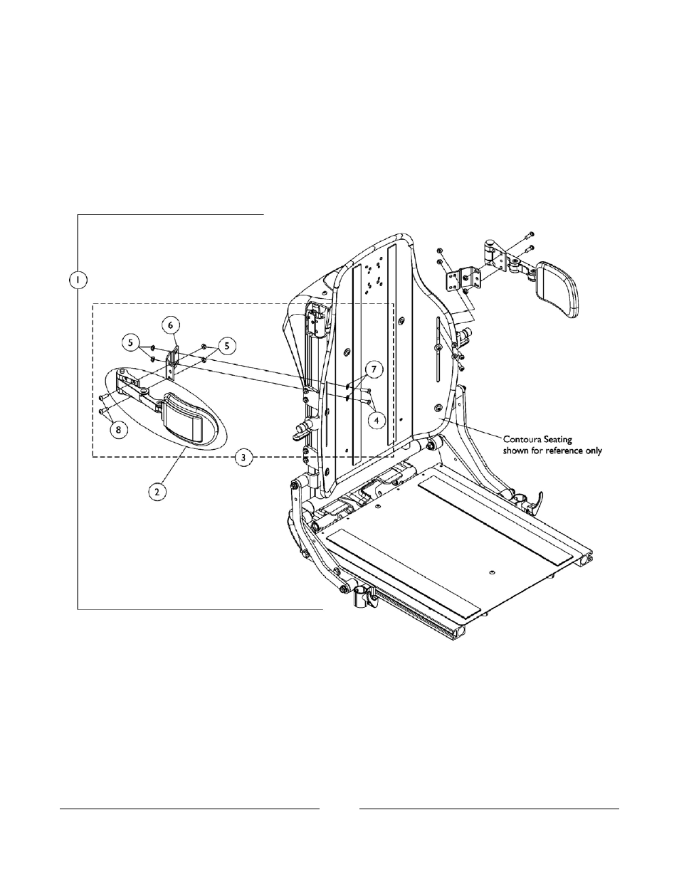 0080bodypart.pdf, Lateral support assembly, stealth twb-cpr/twb-cprl | Invacare Formula User Manual | Page 175 / 203