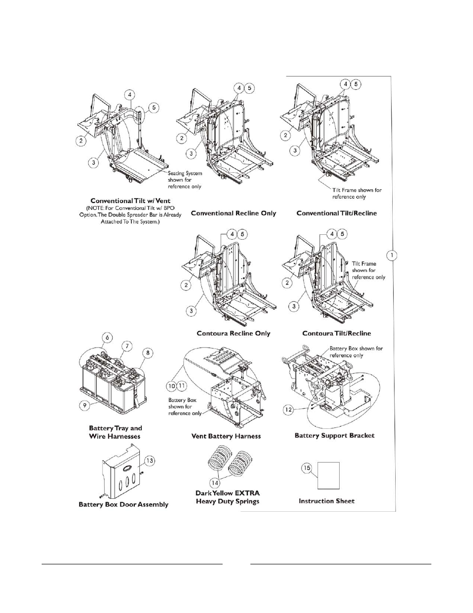 0081bodypart.pdf, Vent tray kits | Invacare Formula User Manual | Page 177 / 203