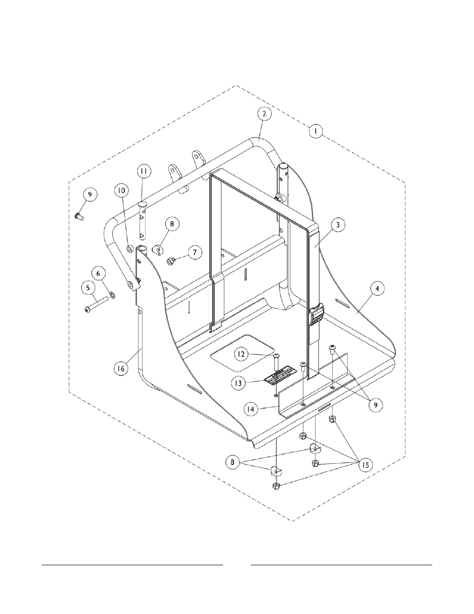 0082bodypart.pdf, Vent tray assembly without mounting hardware | Invacare Formula User Manual | Page 186 / 203