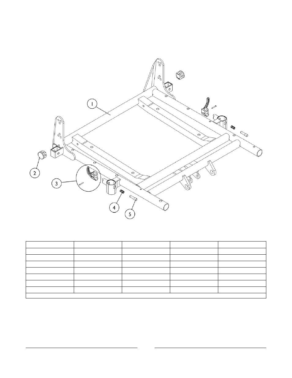0014bodypart.pdf, Seat frame and hardware | Invacare Formula User Manual | Page 28 / 203