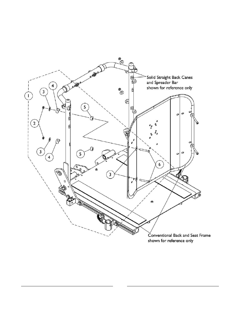 0037bodypart.pdf, Back mounting hardware | Invacare Formula User Manual | Page 84 / 203