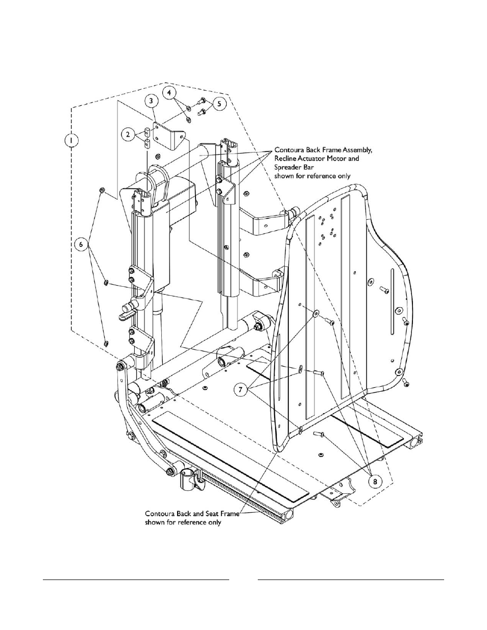 0041bodypart.pdf, Back mounting hardware | Invacare Formula User Manual | Page 92 / 203