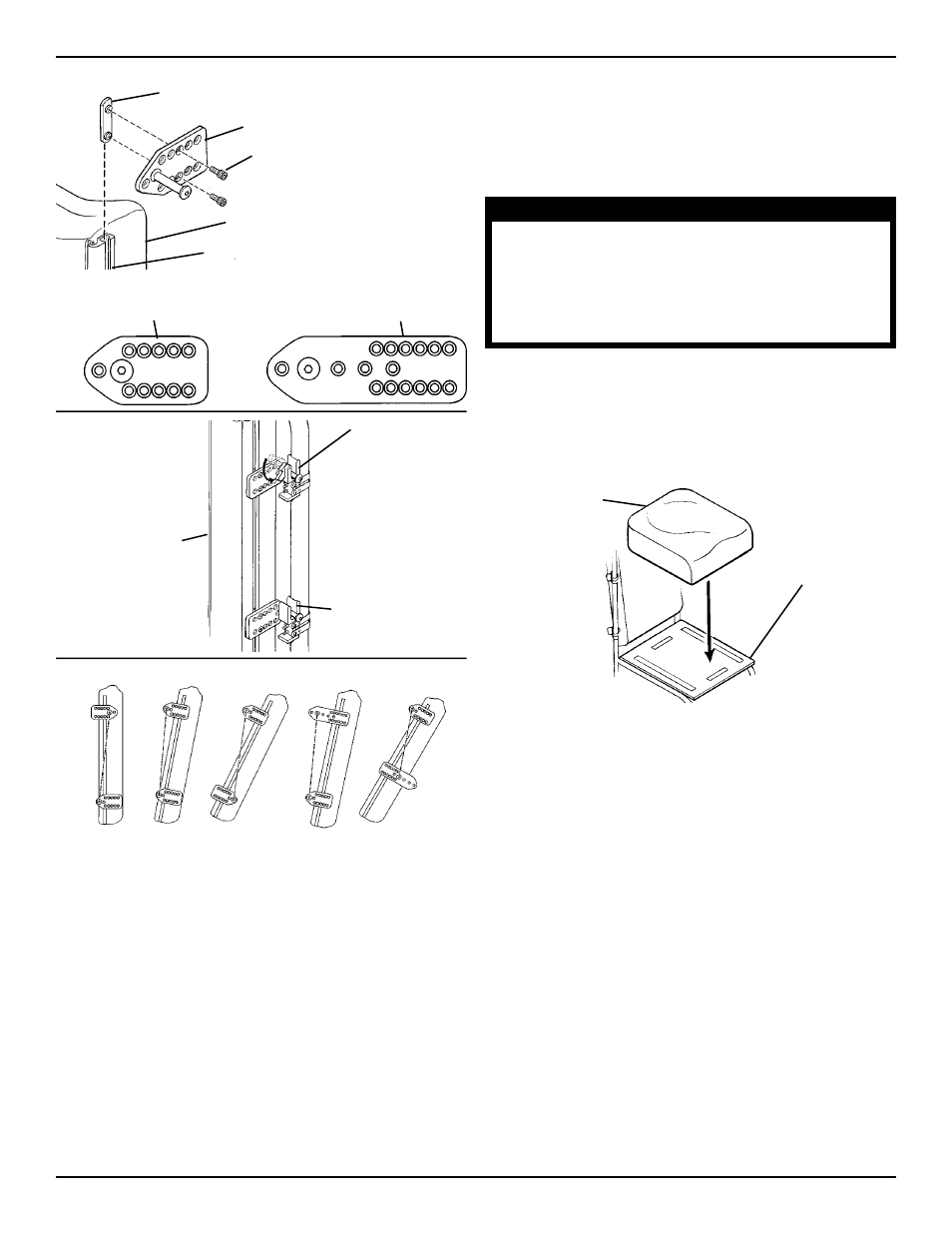 Installing seat cushion (figure 3) | Invacare Silhouette 3002937 User Manual | Page 3 / 4