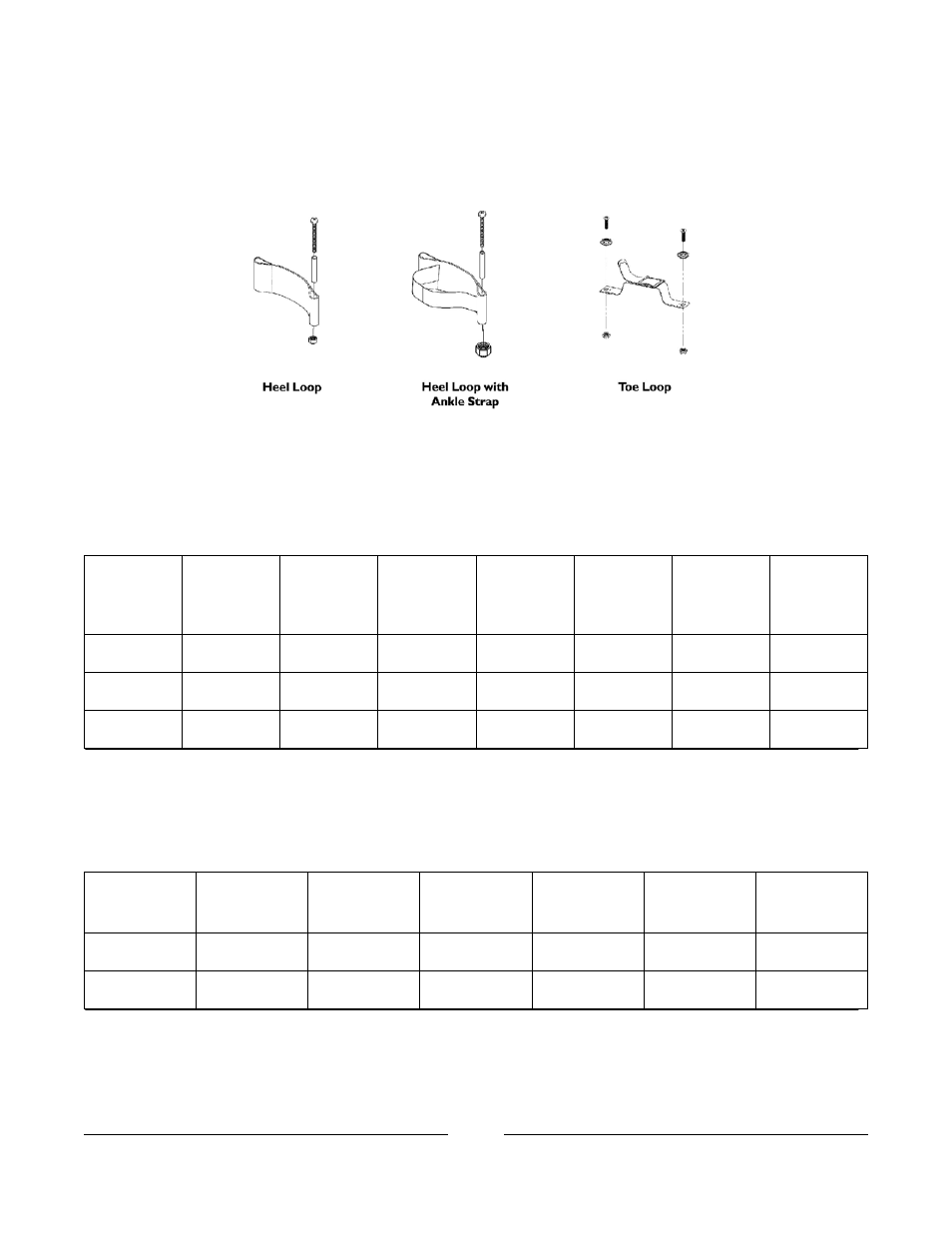 Heel loops and toe loops | Invacare Compass SPT User Manual | Page 117 / 122