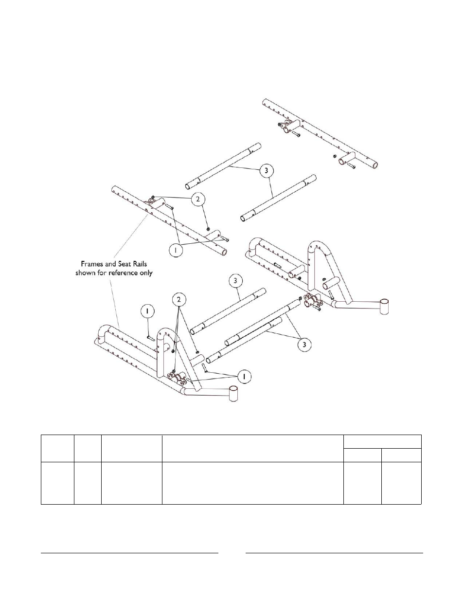 Crossbraces and hardware | Invacare Compass SPT User Manual | Page 14 / 122