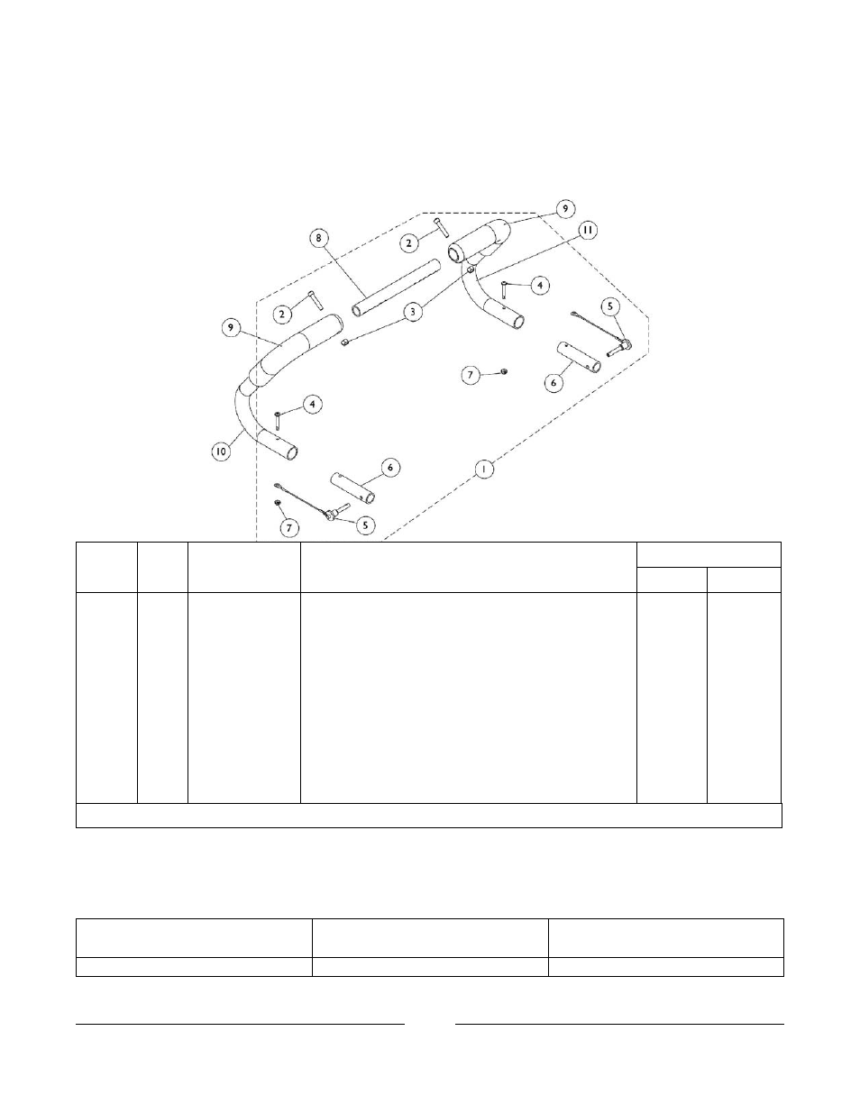 Non-adjustable rigidizing stroller handle - 1483 | Invacare Compass SPT User Manual | Page 75 / 122