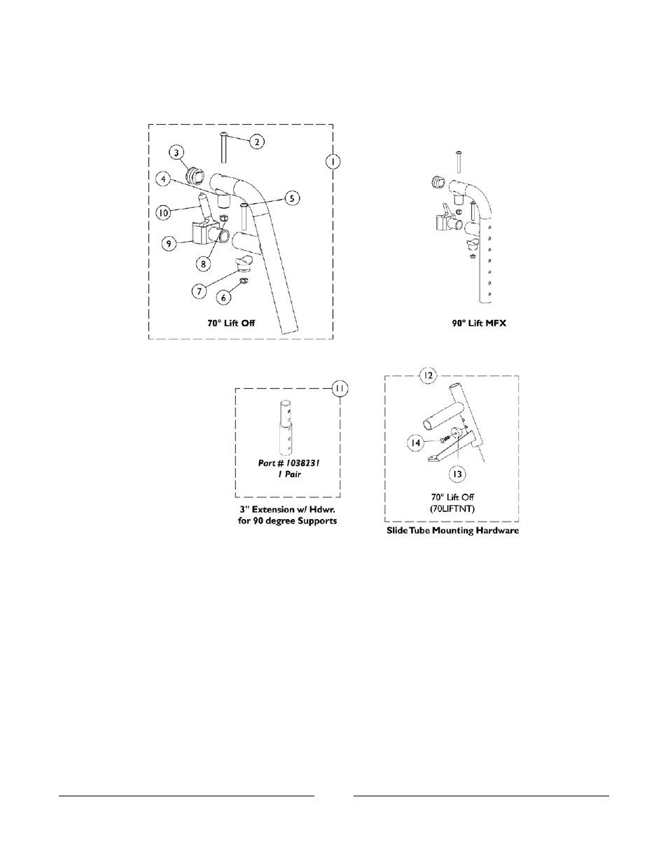 Lift off footrest support assemblies | Invacare Compass SPT User Manual | Page 90 / 122