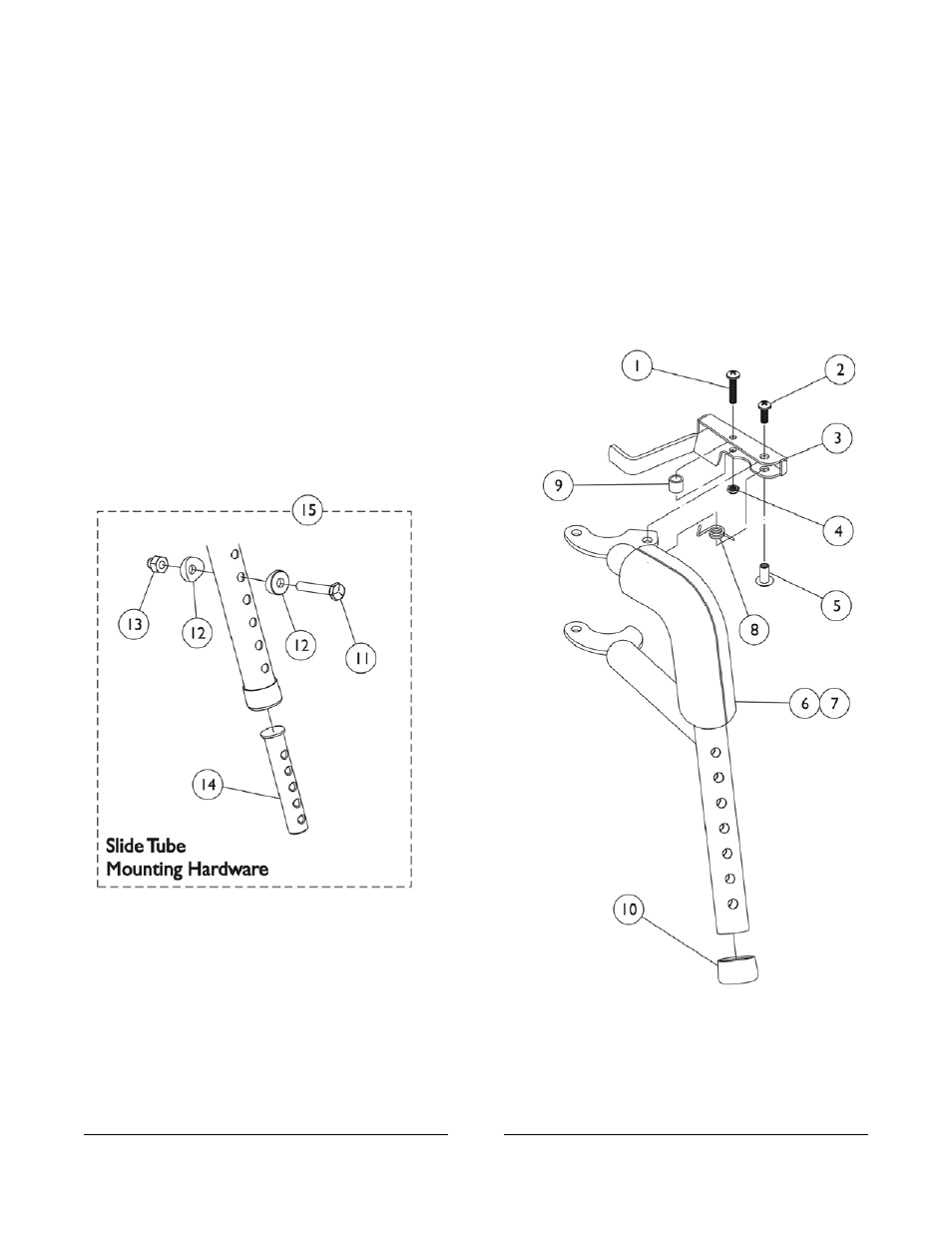 Pw93st footrest supports | Invacare ESS-PTO User Manual | Page 107 / 159