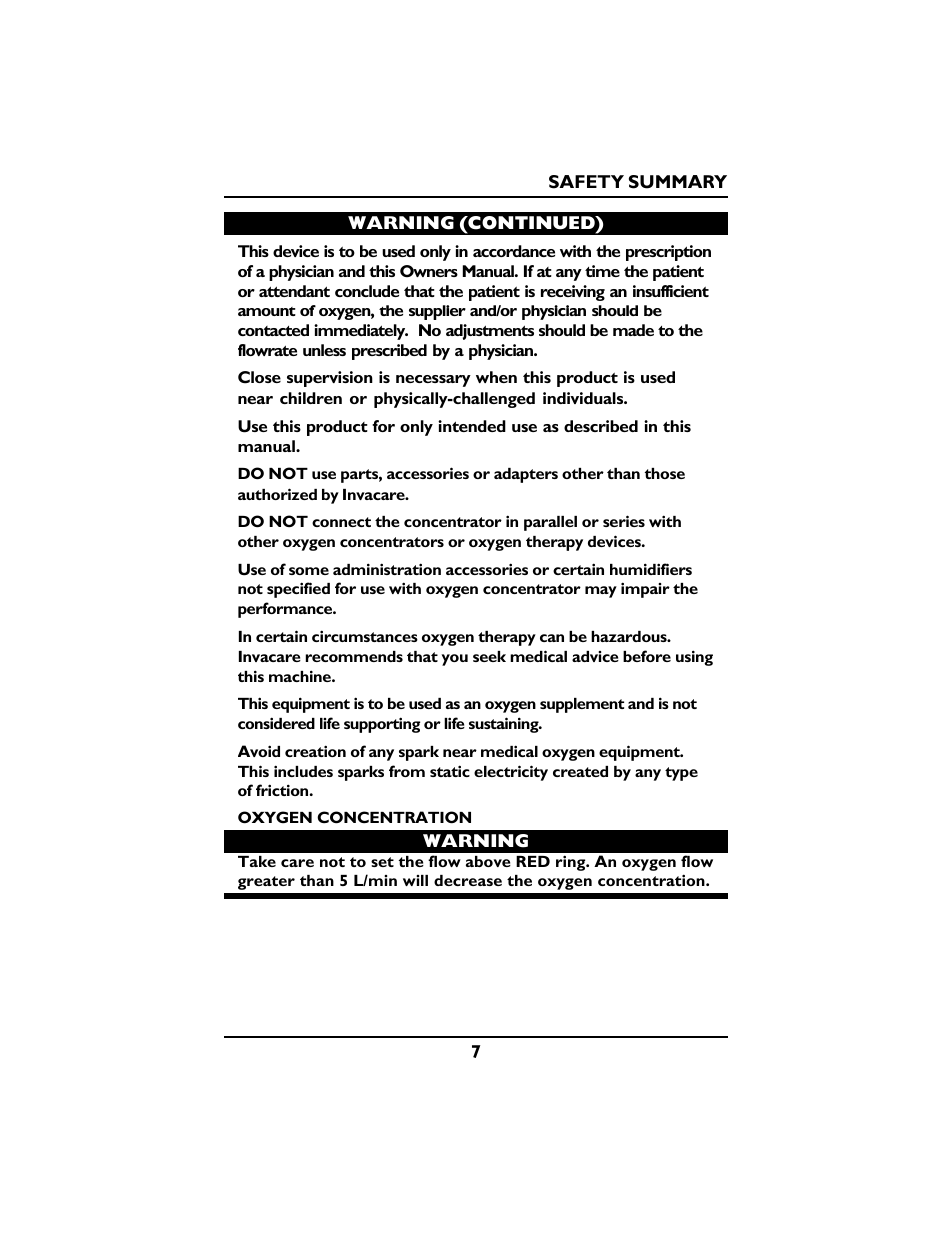 Invacare PLATINUM 5 User Manual | Page 7 / 148