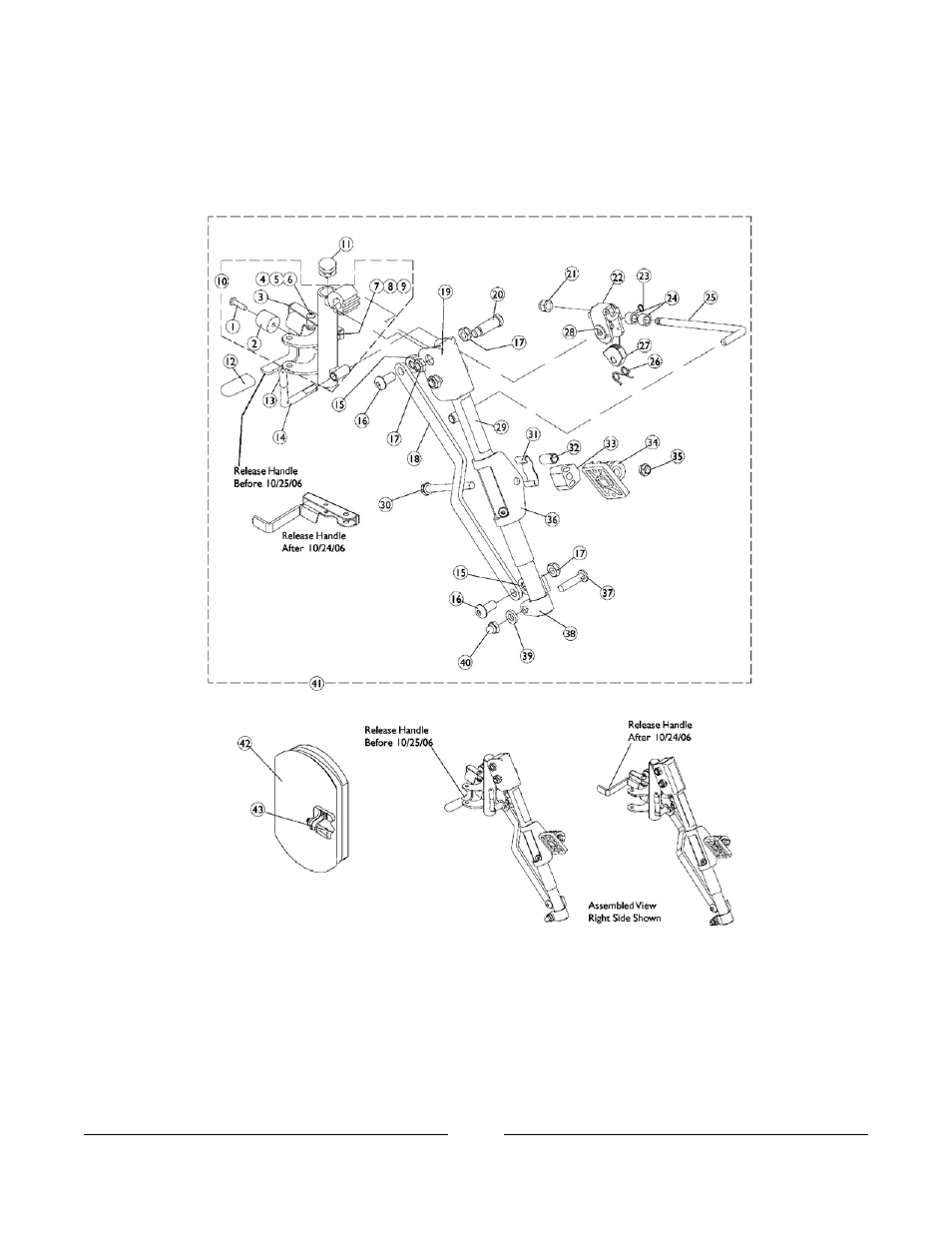 Phal4a (hemi) articulating legrest supports, Chrome | Invacare 3G Storm Series User Manual | Page 36 / 129