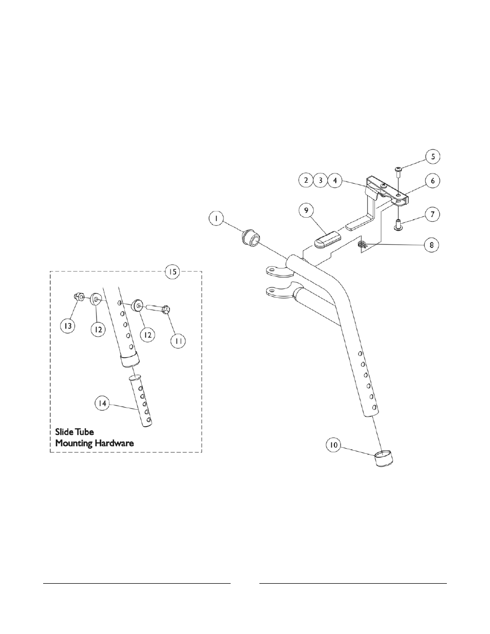 Phw93 (hemi) footrest supports | Invacare 3G Storm Series User Manual | Page 45 / 129