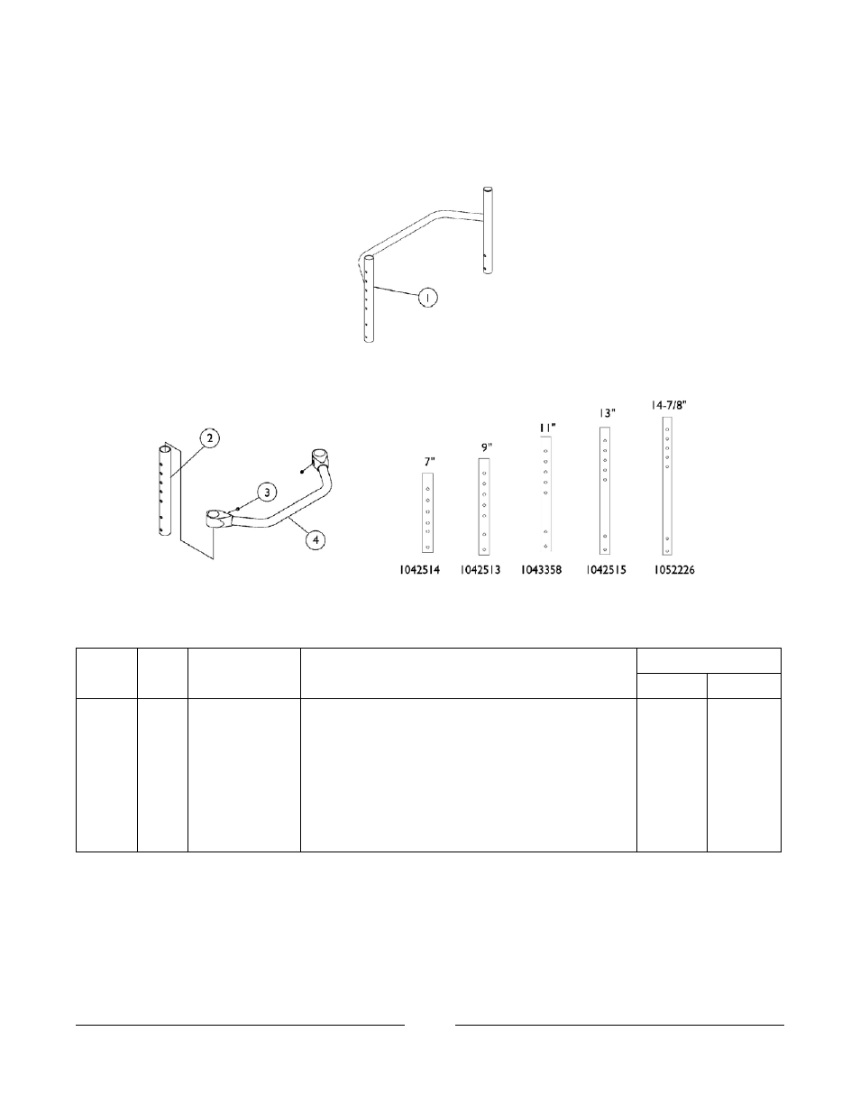 Backrest frame and rear upright tubes | Invacare A-6 User Manual | Page 13 / 74