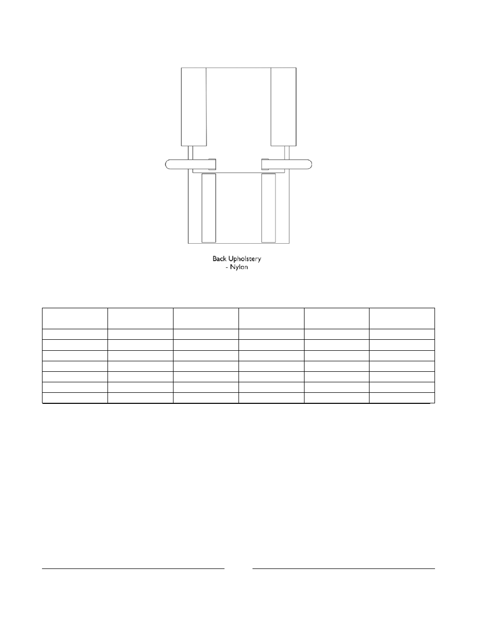 Back upholstery | Invacare A-6 User Manual | Page 15 / 74