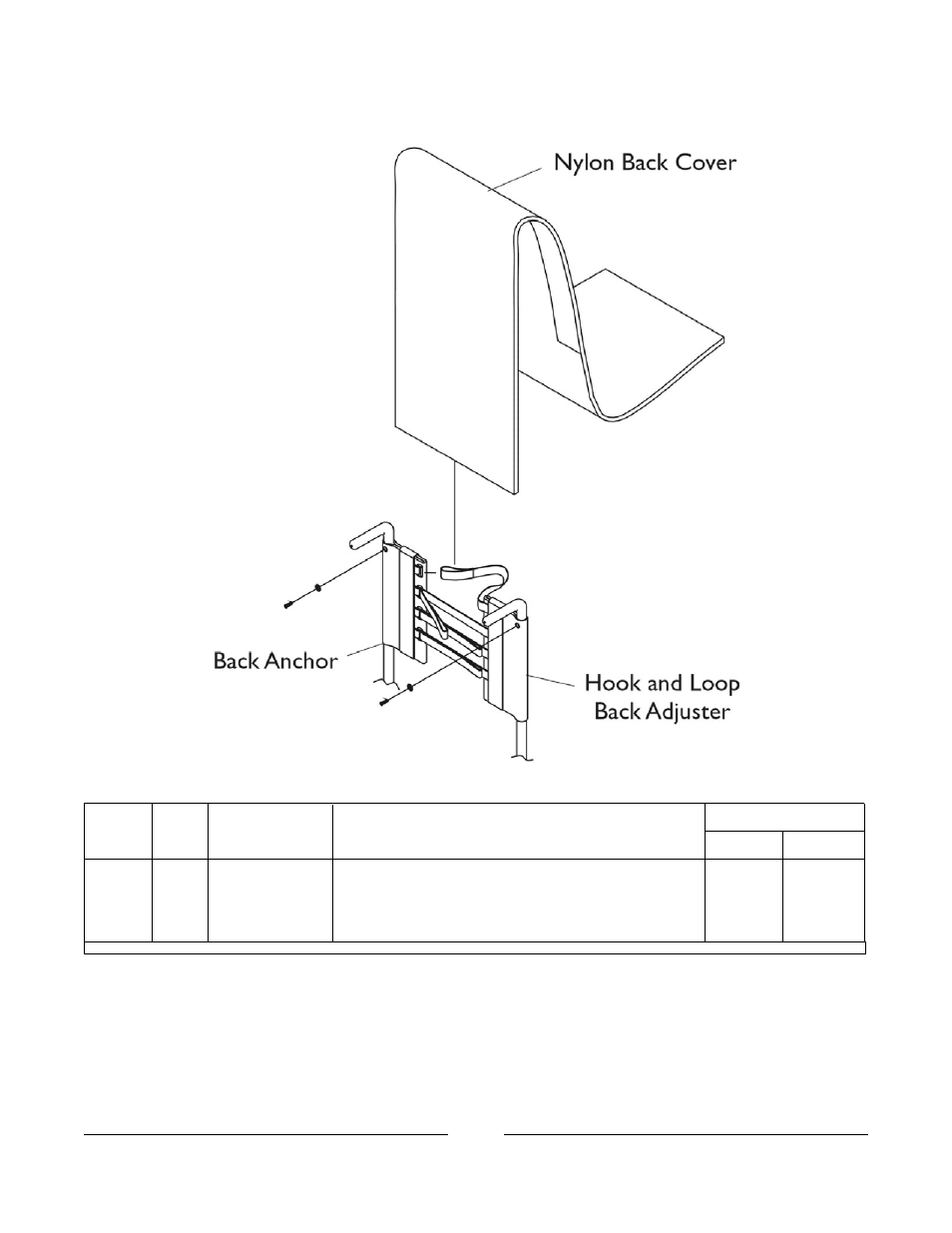 Adjustable tension back upholstery | Invacare A-6 User Manual | Page 17 / 74