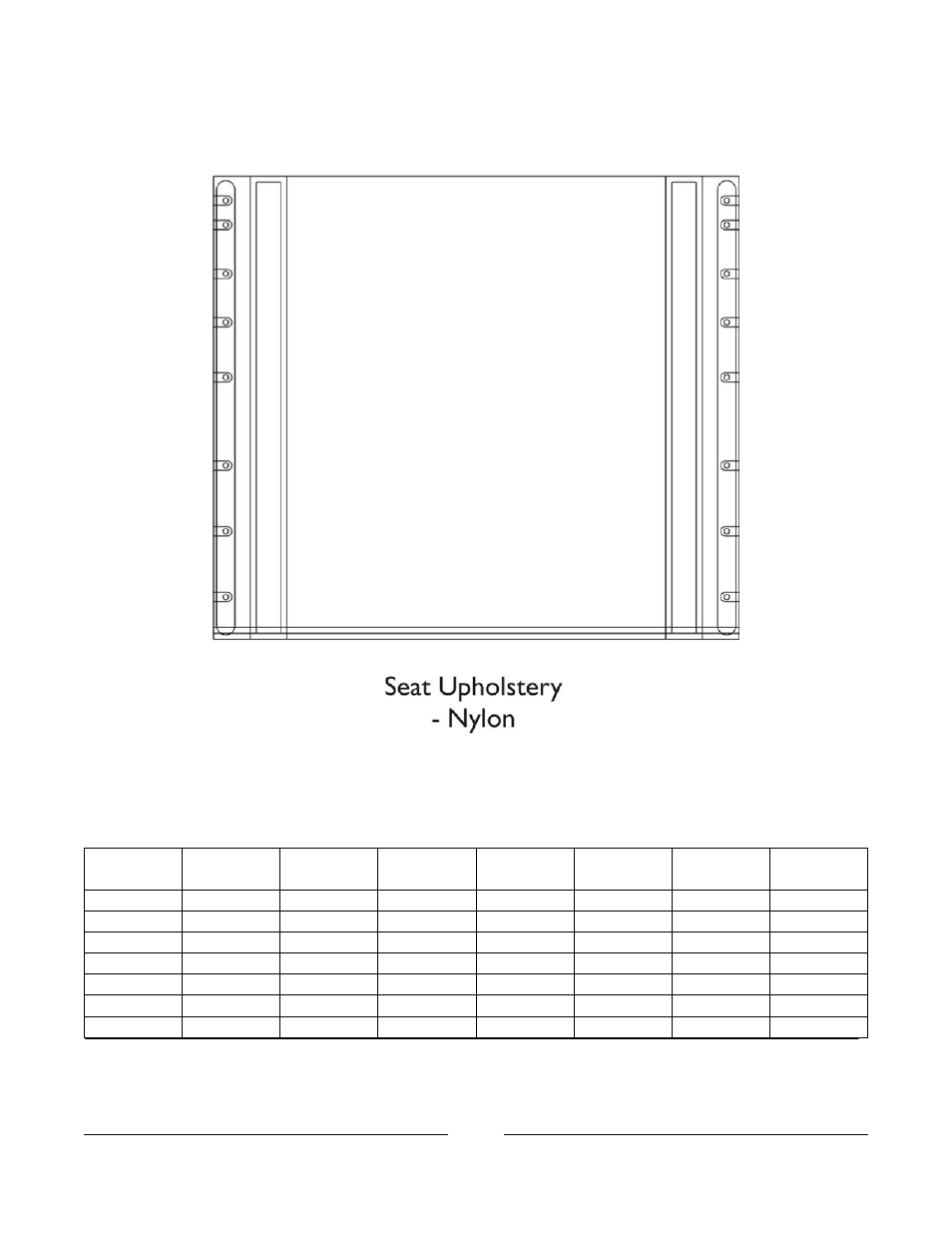 Seat upholstery | Invacare A-6 User Manual | Page 19 / 74