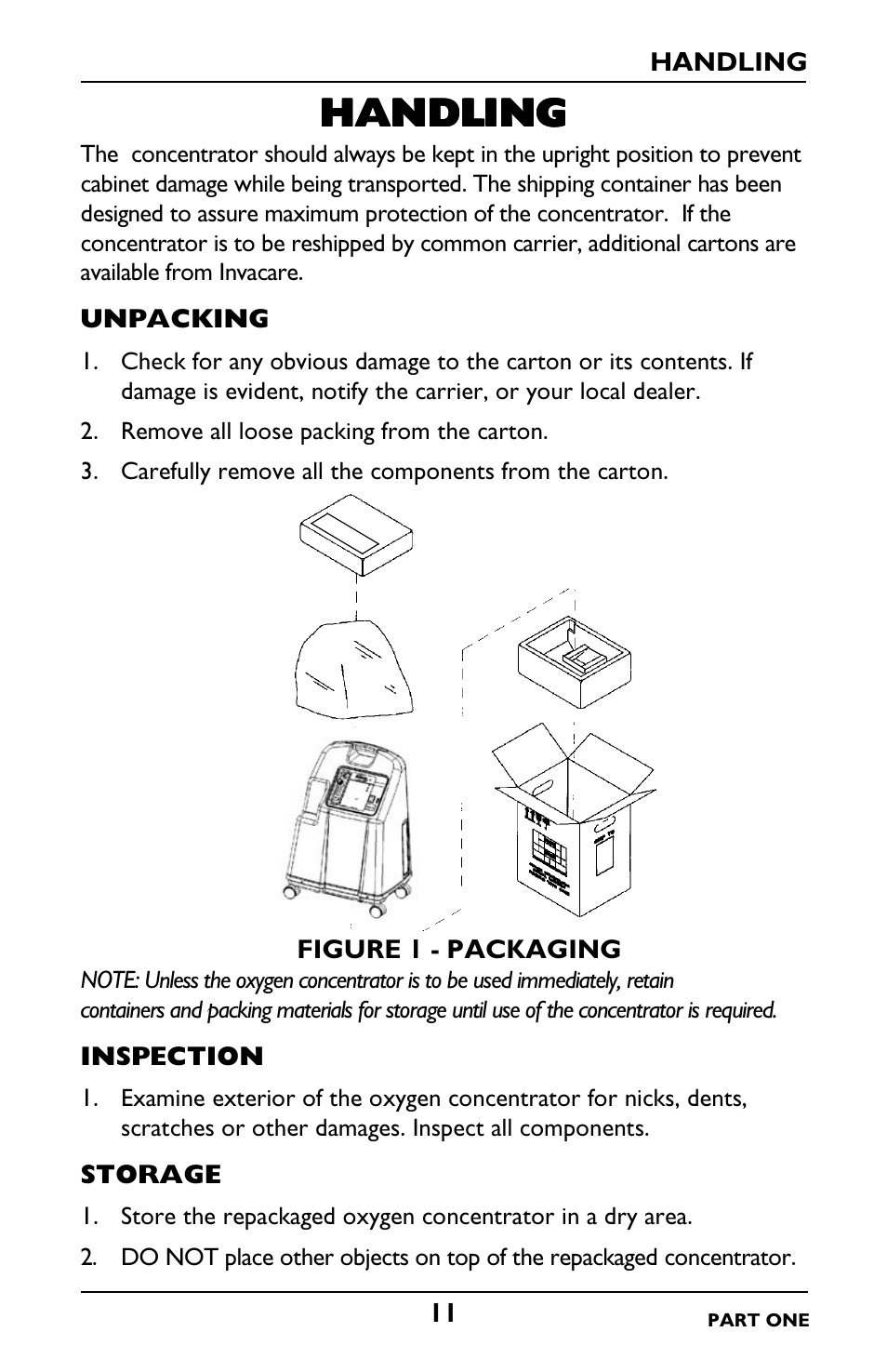 Handling | Invacare IRC5LXO2 User Manual | Page 11 / 92