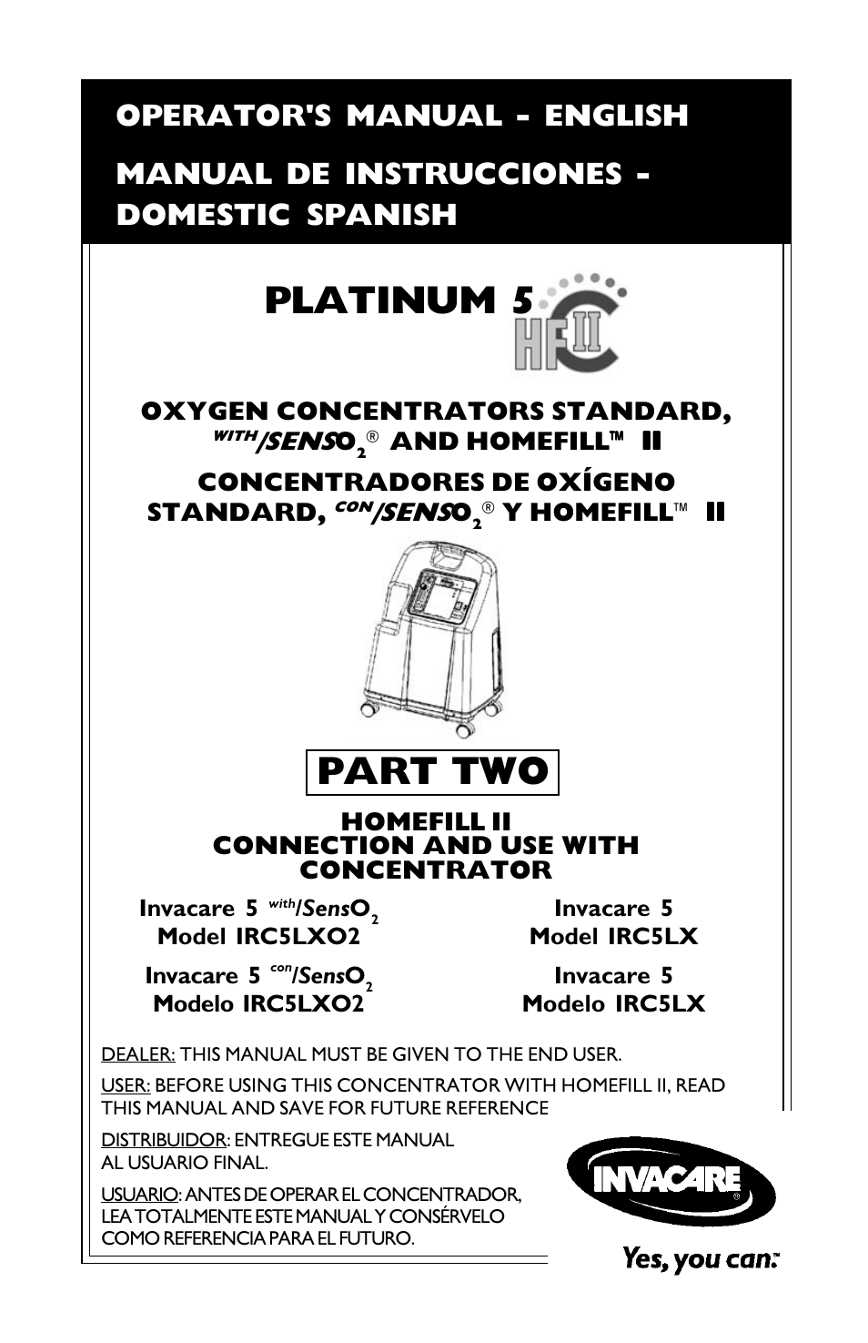 Platinum 5, Part two | Invacare IRC5LXO2 User Manual | Page 49 / 92