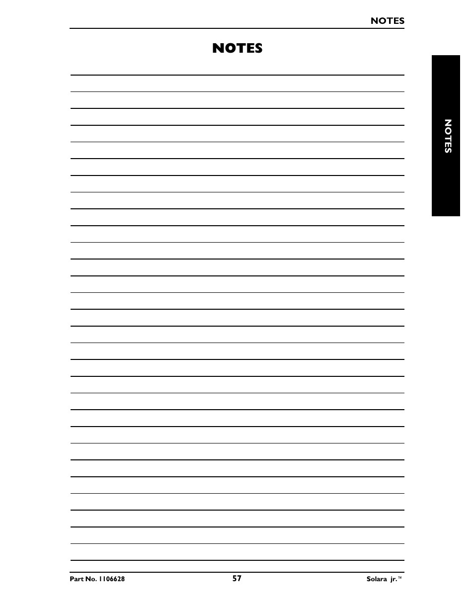 Invacare Solara Jr. 1106628 User Manual | Page 57 / 60