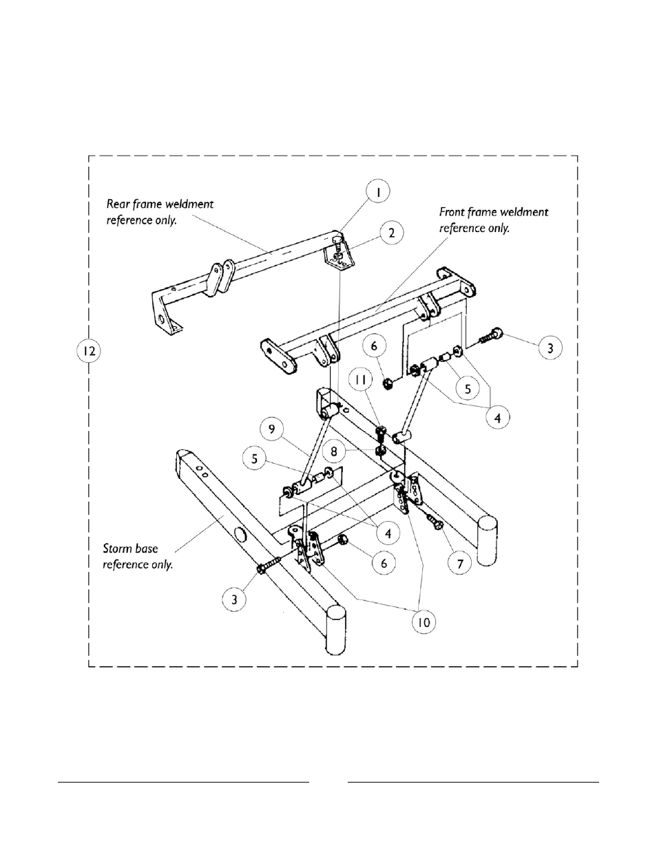 Seat frame attaching hardware | Invacare Basic Tilt User Manual | Page 15 / 161