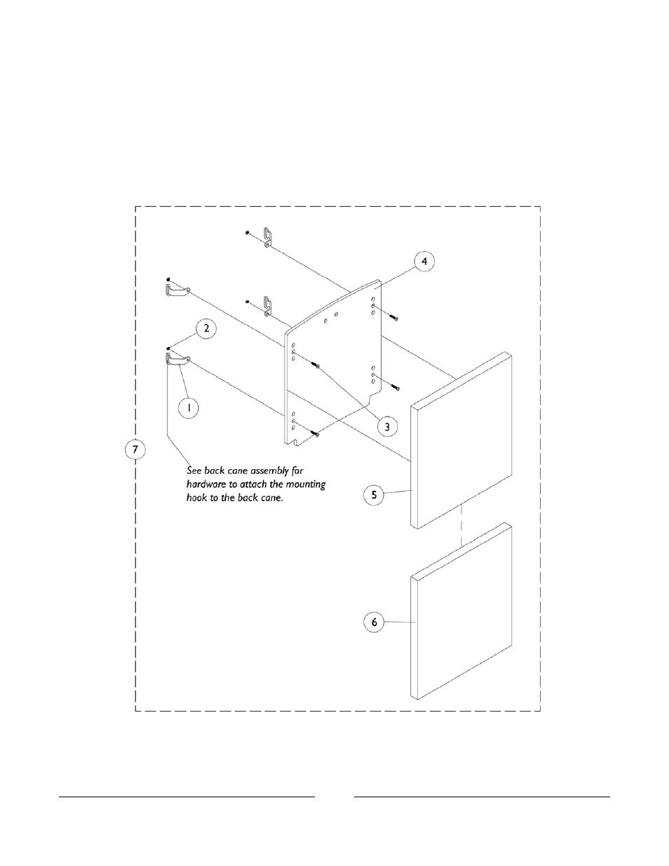 A.b.s. curved back assembly | Invacare Basic Tilt User Manual | Page 41 / 161