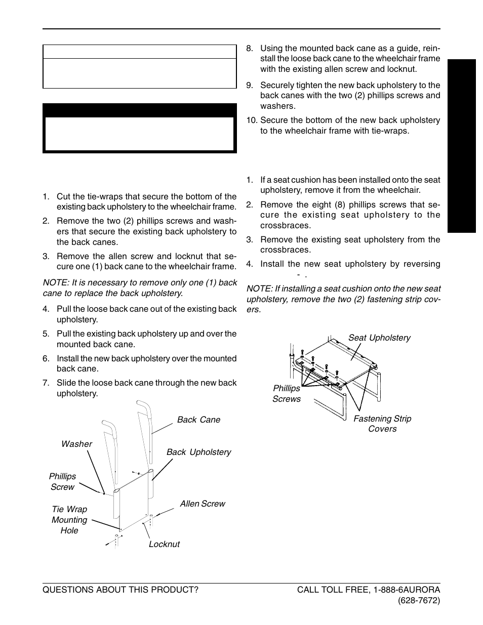 Invacare Lightweight Aluminum Wheelchair User Manual | Page 15 / 24