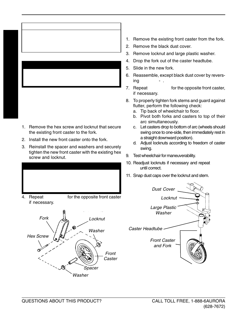 Invacare Lightweight Aluminum Wheelchair User Manual | Page 18 / 24