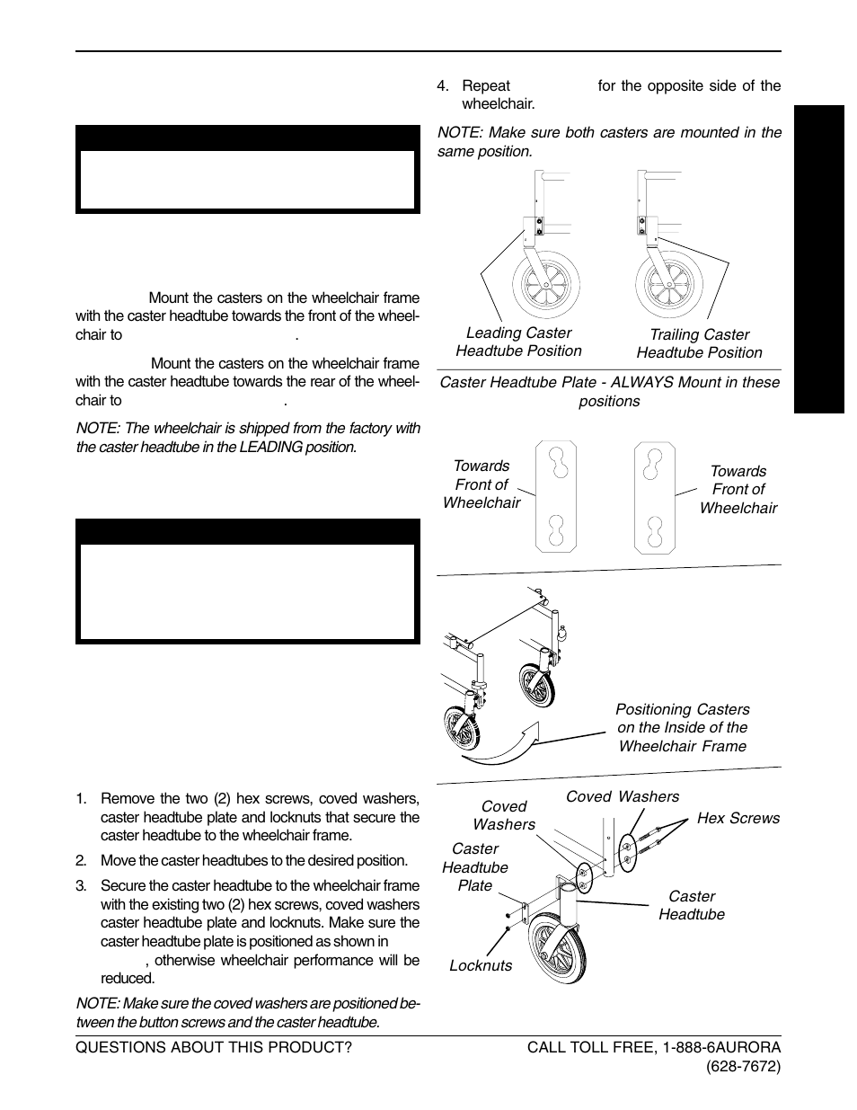 Invacare Lightweight Aluminum Wheelchair User Manual | Page 19 / 24