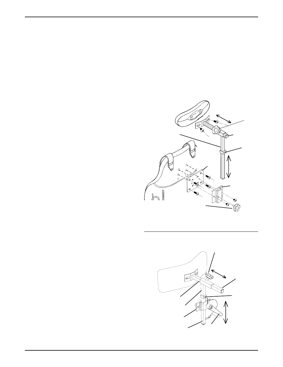 Attaching/adjusting the neck support (figure 7) | Invacare KSS User Manual | Page 6 / 20