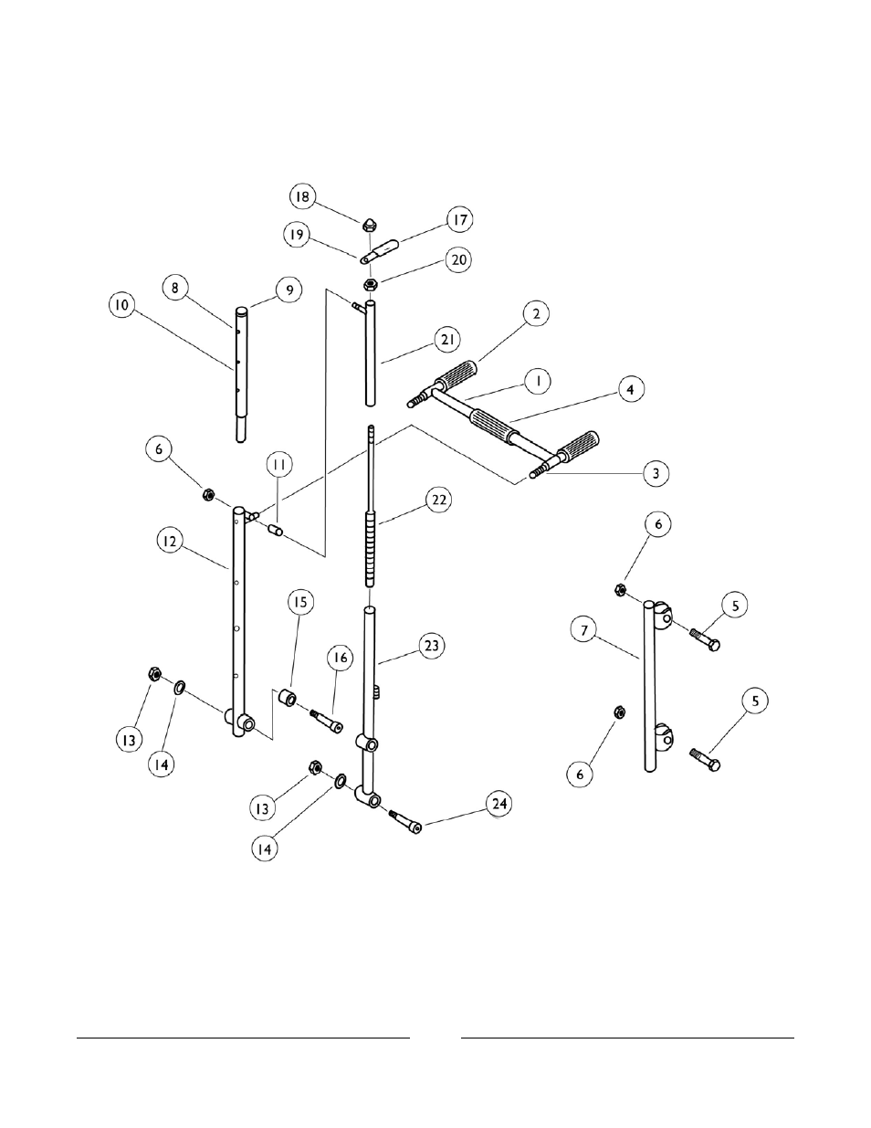 Reclining back hardware | Invacare 3000 User Manual | Page 12 / 73