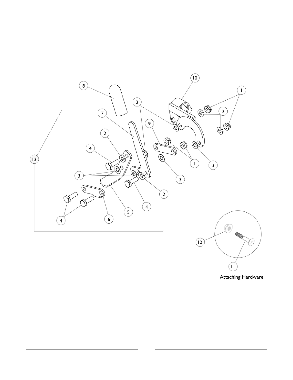 Wheel lock non-recliner with permanent arm | Invacare 3000 User Manual | Page 32 / 73