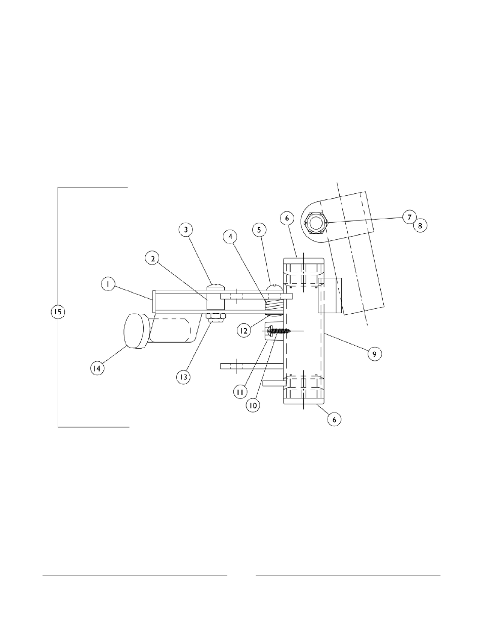 Footrest support assembly | Invacare 3000 User Manual | Page 41 / 73
