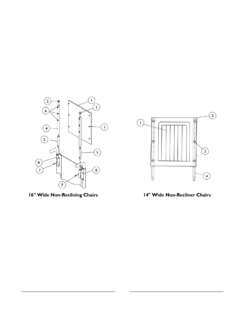 Headrest extension - non-recliner | Invacare 3000 User Manual | Page 60 / 73
